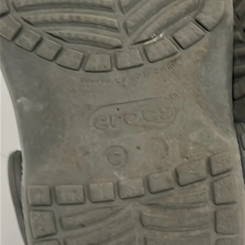 CROCS Black Water Shoes with Ventilation and Adjustable Strap